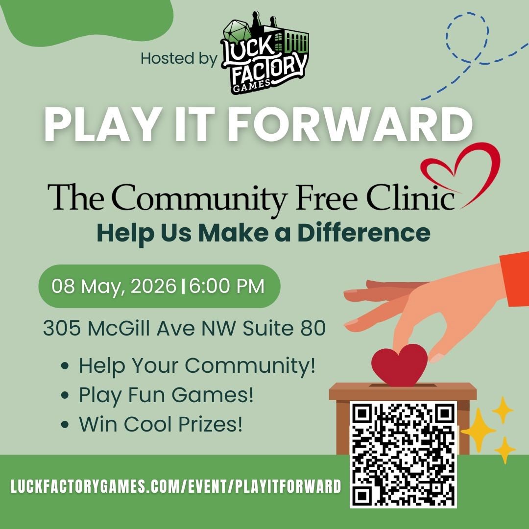 Play It Forward Fundraiser: Game Night for a Cause