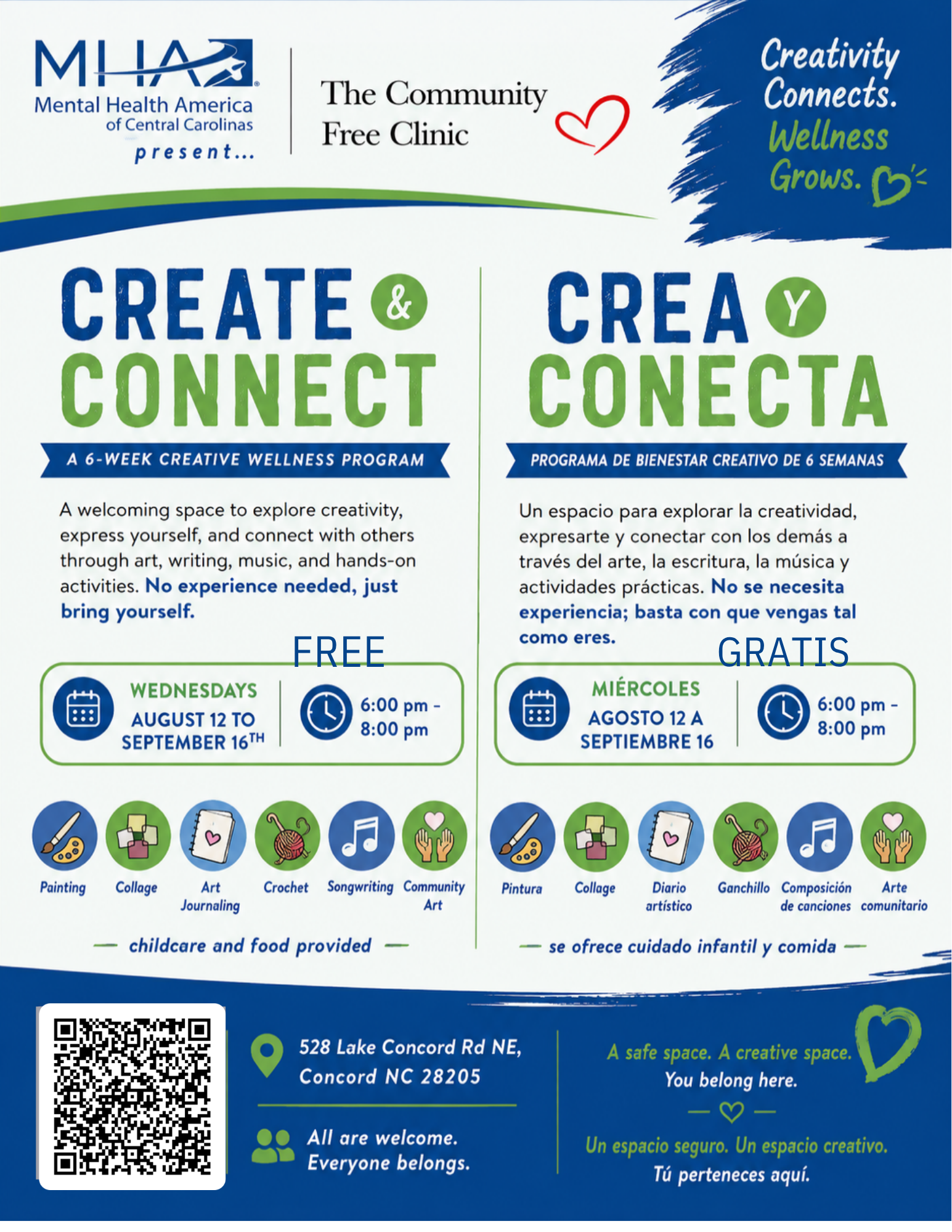 Create and Connect/Crea Y Conecta