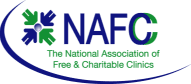 NAFC logo with blue and green colors and a snowflake symbol