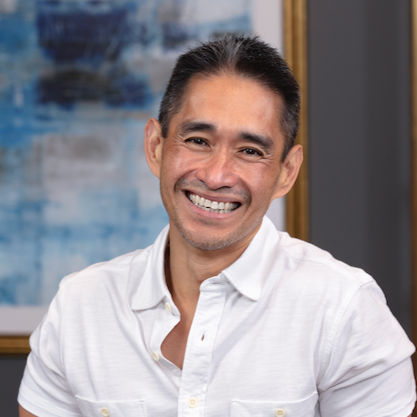 Voltaire Santos Miran, co-host of Higher Ed Icons