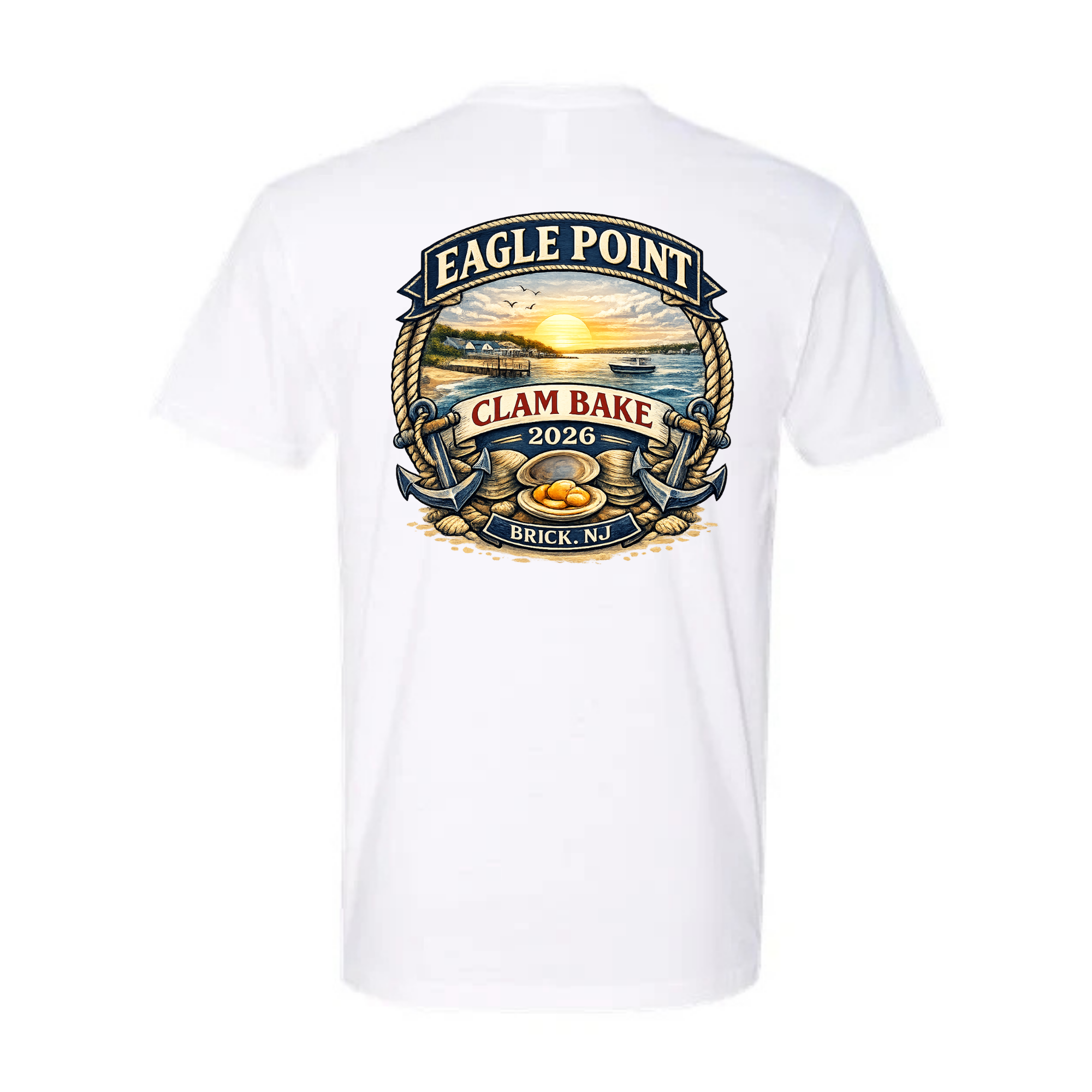 Eagle Point Clam Bake 2026 Tshirt.png