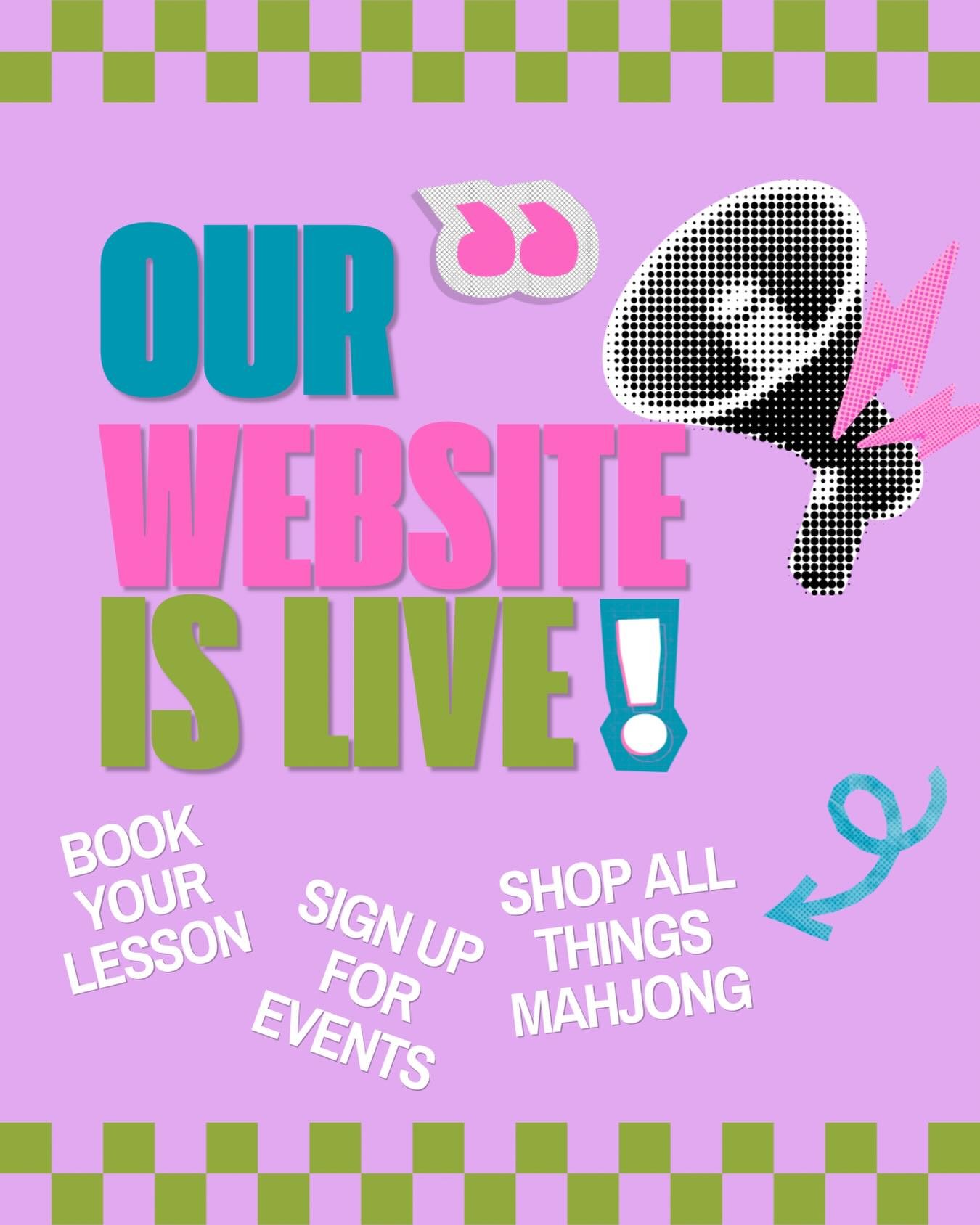 Big news from the gals of SW Mahj Club 

We&rsquo;ve officially moved ALL things SW Mahj Club over to our website! From Mahjong lessons, open plays, special events, private bookings, our ShopMy, and everything in between &mdash; your one-stop-shop fo