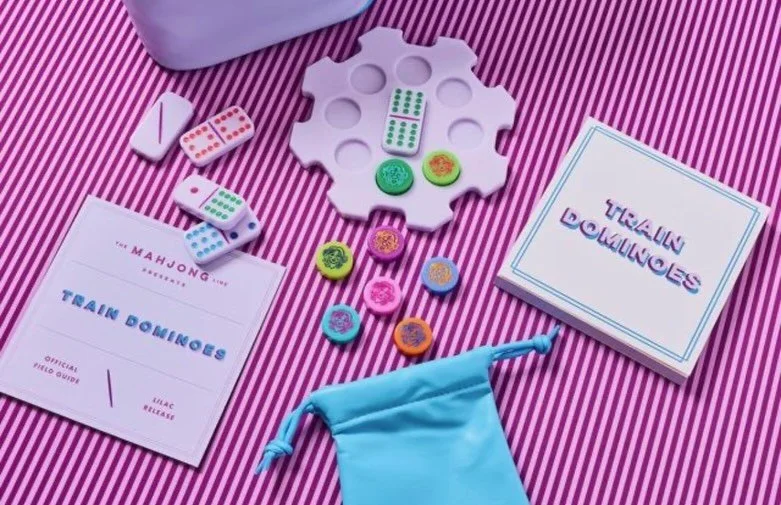 Your newest obsession is almost here 🚂💥

Train Dominoes officially launches Tuesday, August 25!

The perfect addition to family game night&mdash;two fun colorways, everything you need in ONE package, and endless fun for everyone. 🙌

Climb aboard&h