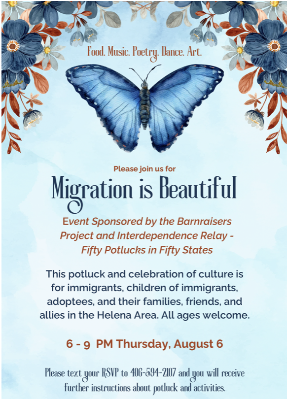MONTANA: Migration is beautiful potluck and celebration in Helena