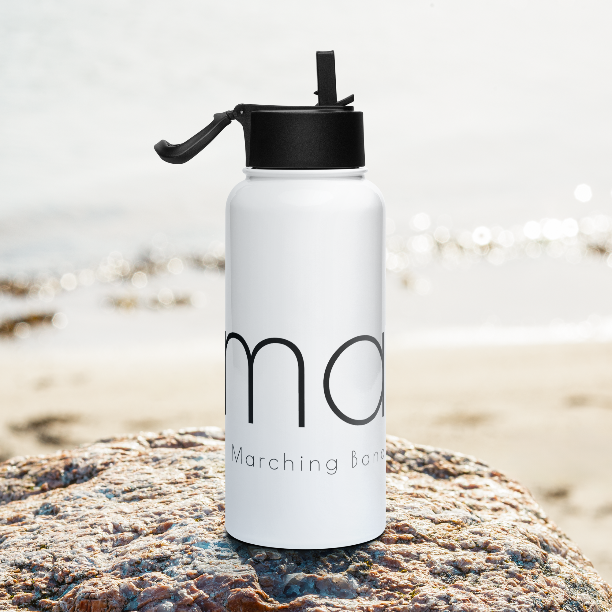 March Apparel Stainless Steel Water Bottle