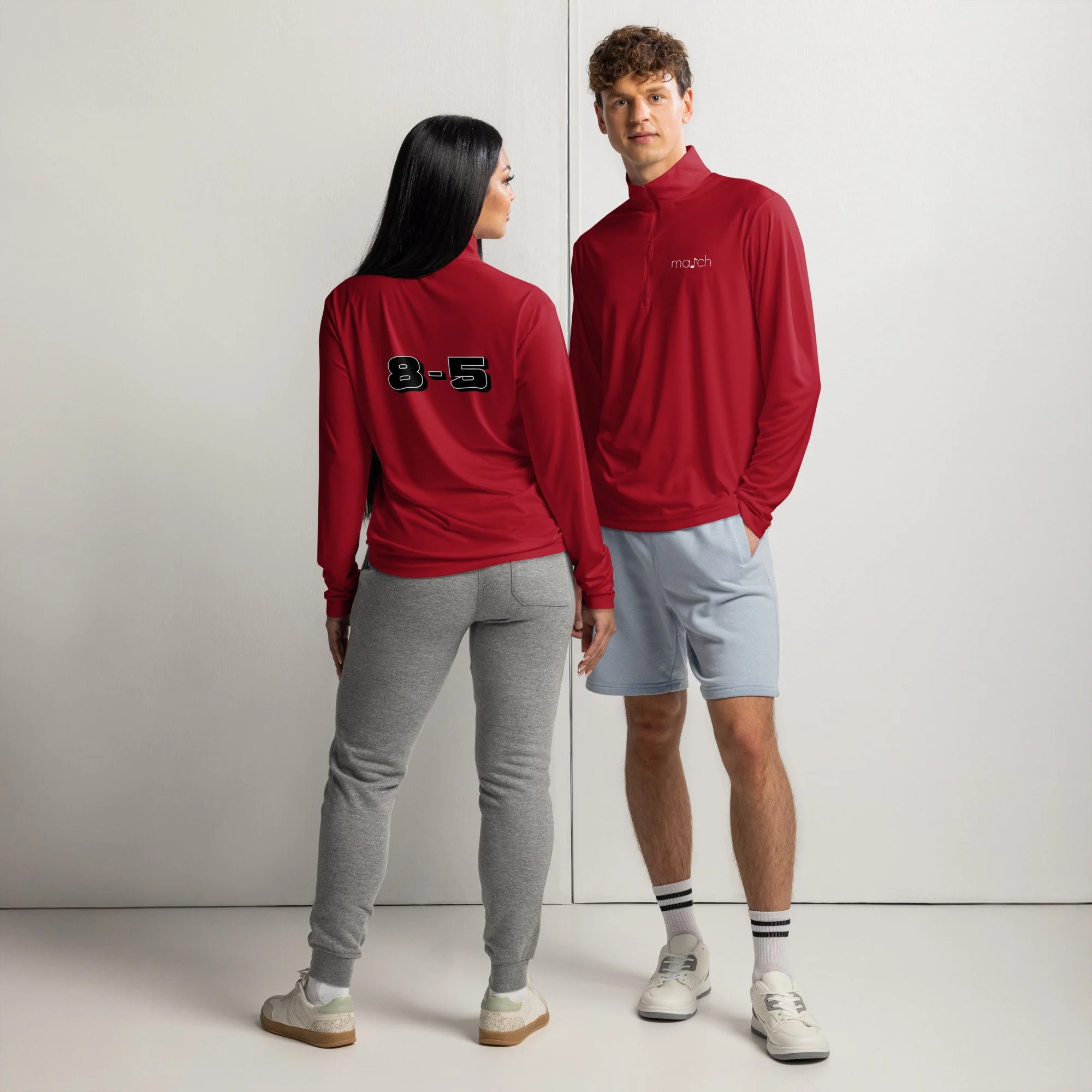 March Apparel Lightweight Quarter-zip Pullover