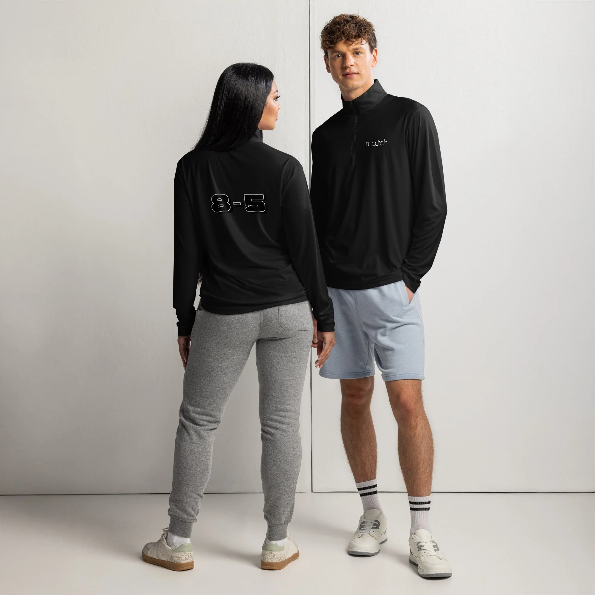 March Apparel Lightweight Quarter-zip Pullover