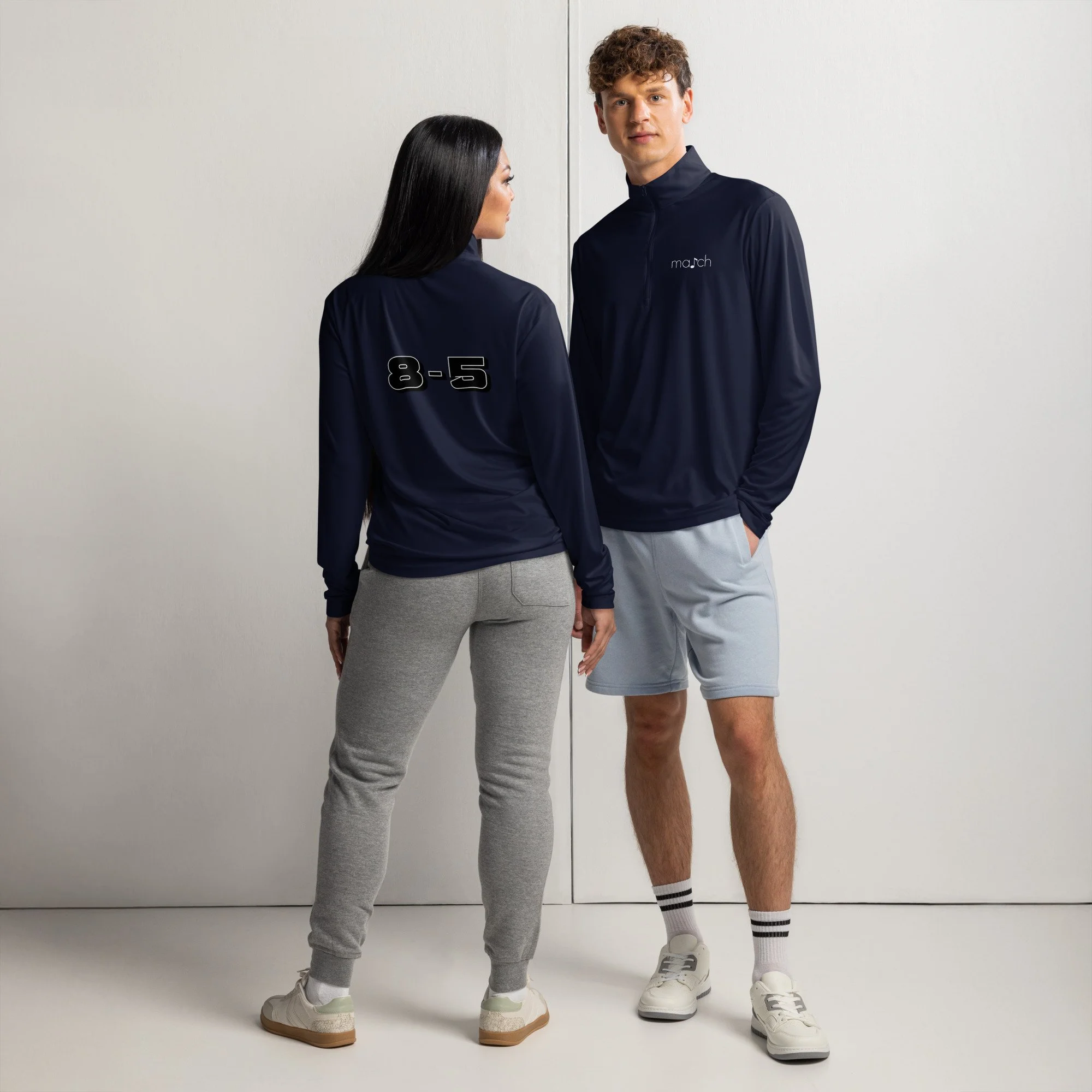 March Apparel Lightweight Quarter-zip Pullover