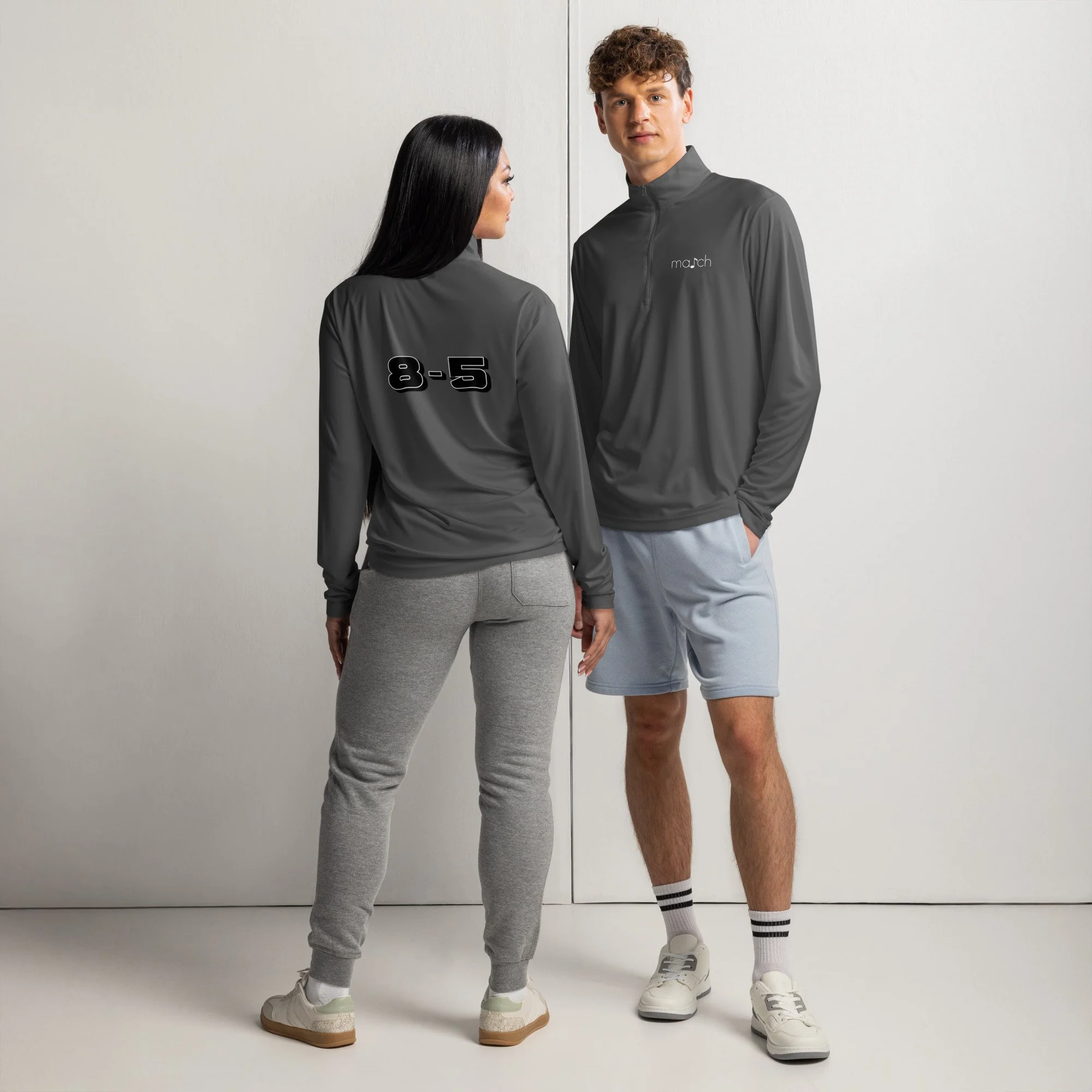 March Apparel Lightweight Quarter-zip Pullover