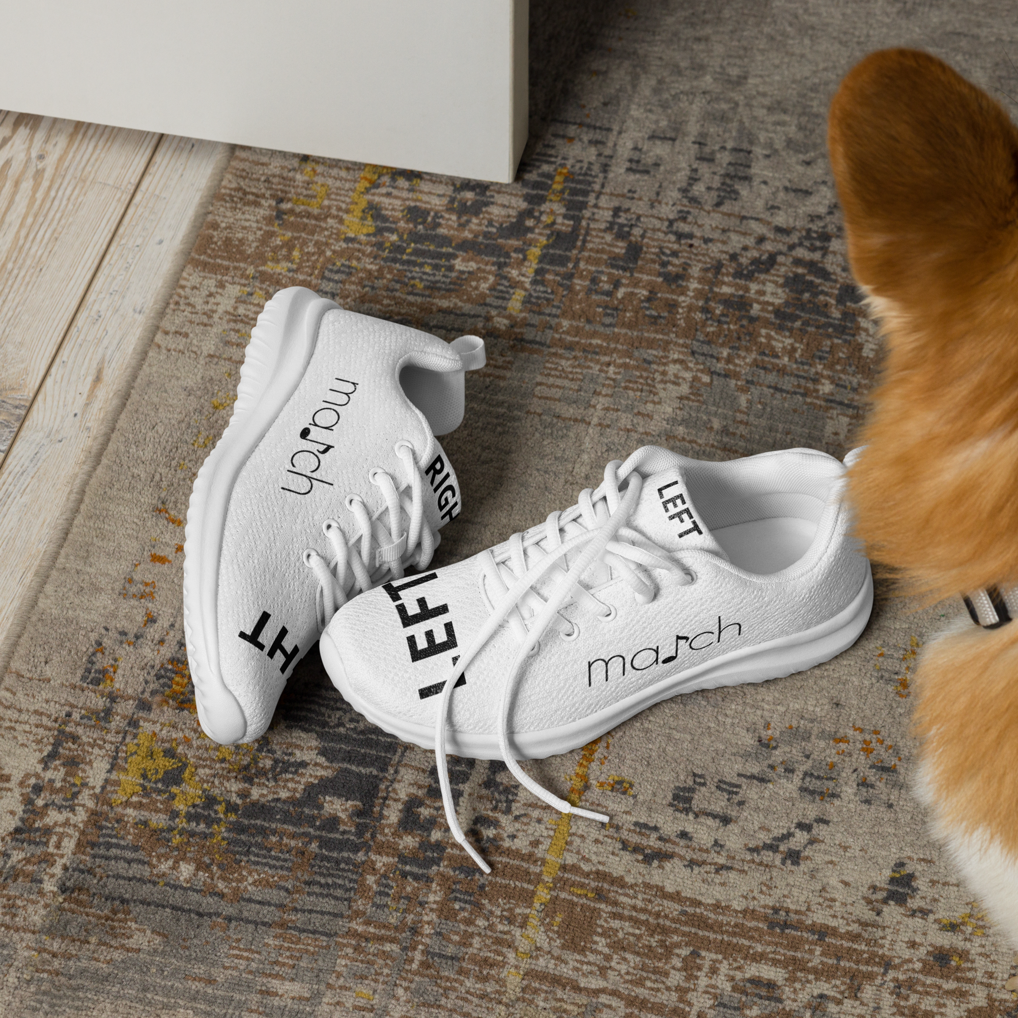 March Apparel Right & Left Men’s Athletic Marching Shoes