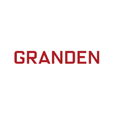 The word 'GRANDEN' written in red text on a white background.