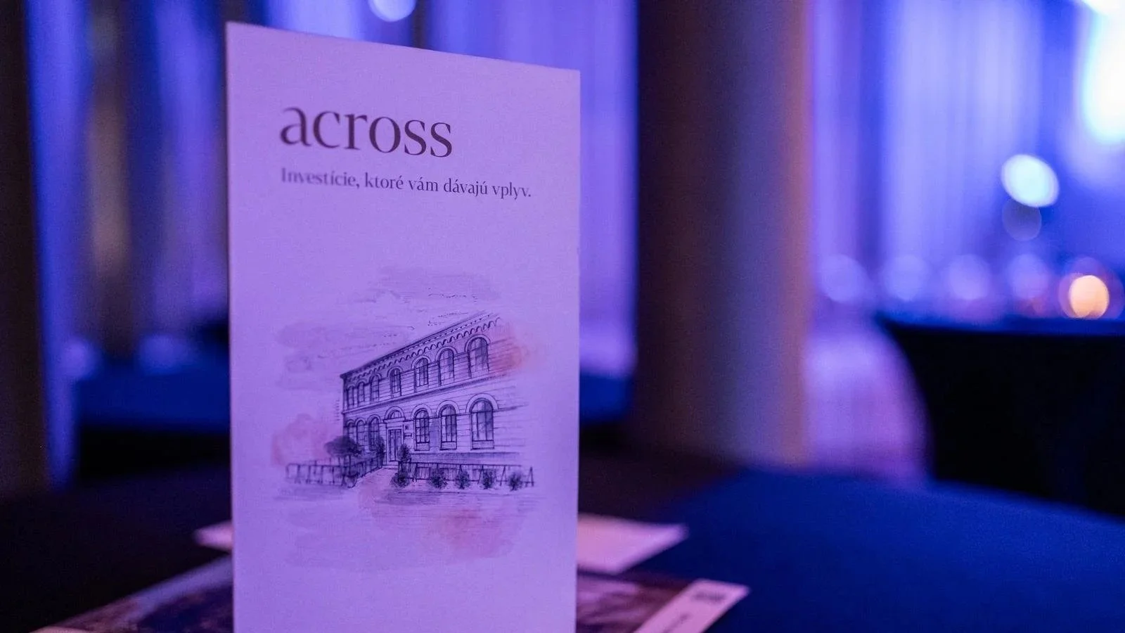 Pre Across Private Investment sme pripravili strategické nastavenie marketingu, definovali cieľové skupiny, pozíciu značky a hlavnú komunikačnú platformu vrátane