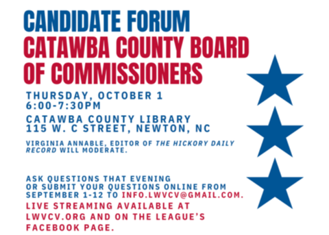 Catawba County Board of Commissioners Candidate Forum