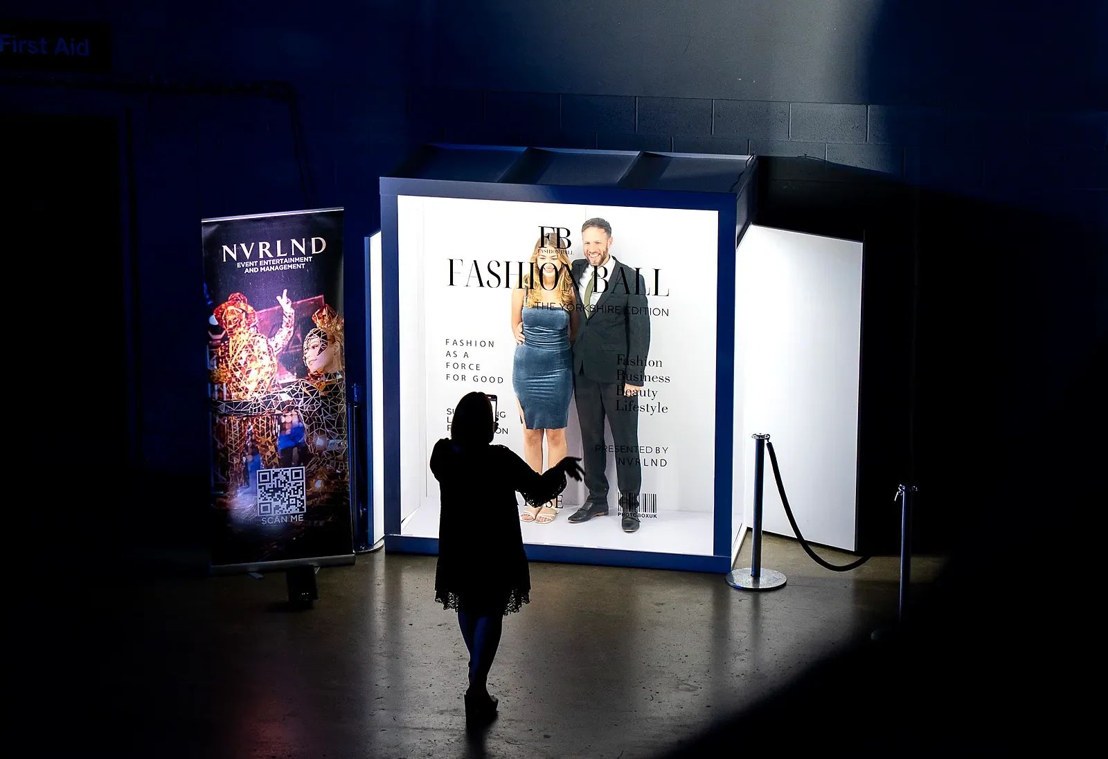 photobox events and leeds first direct arena with Leeds fashion ball photo booth experience