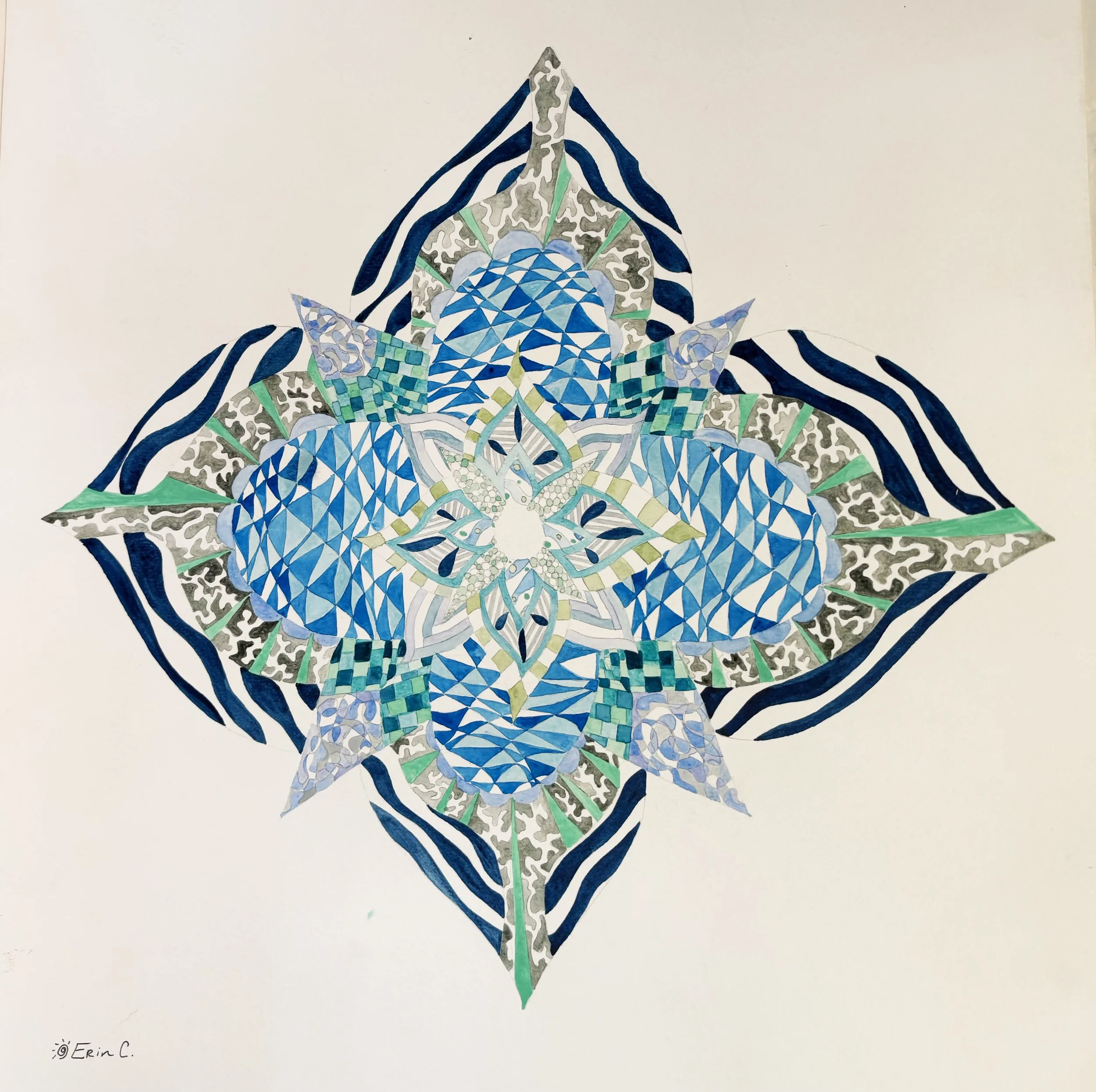 Blue Mandala 