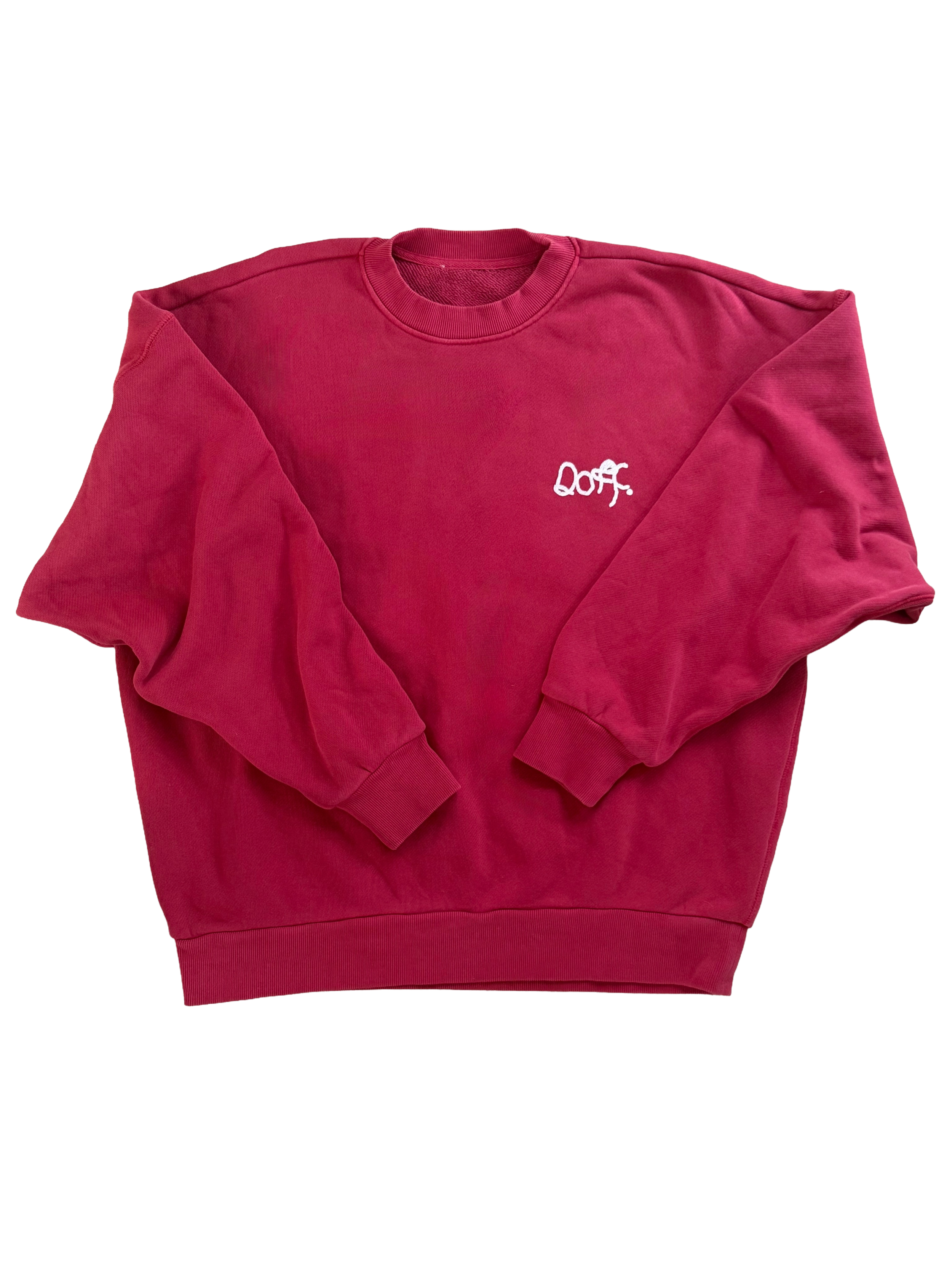 RED DOFF CREWNECK (MEDIUM)