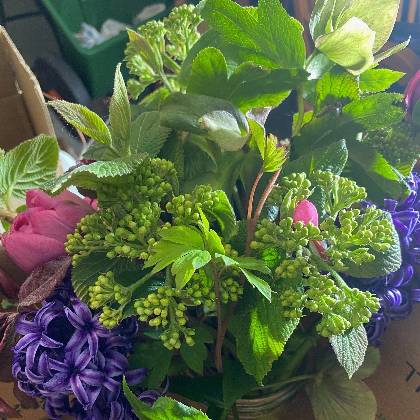 Plant sale + Mother’s Day weekend bouquets