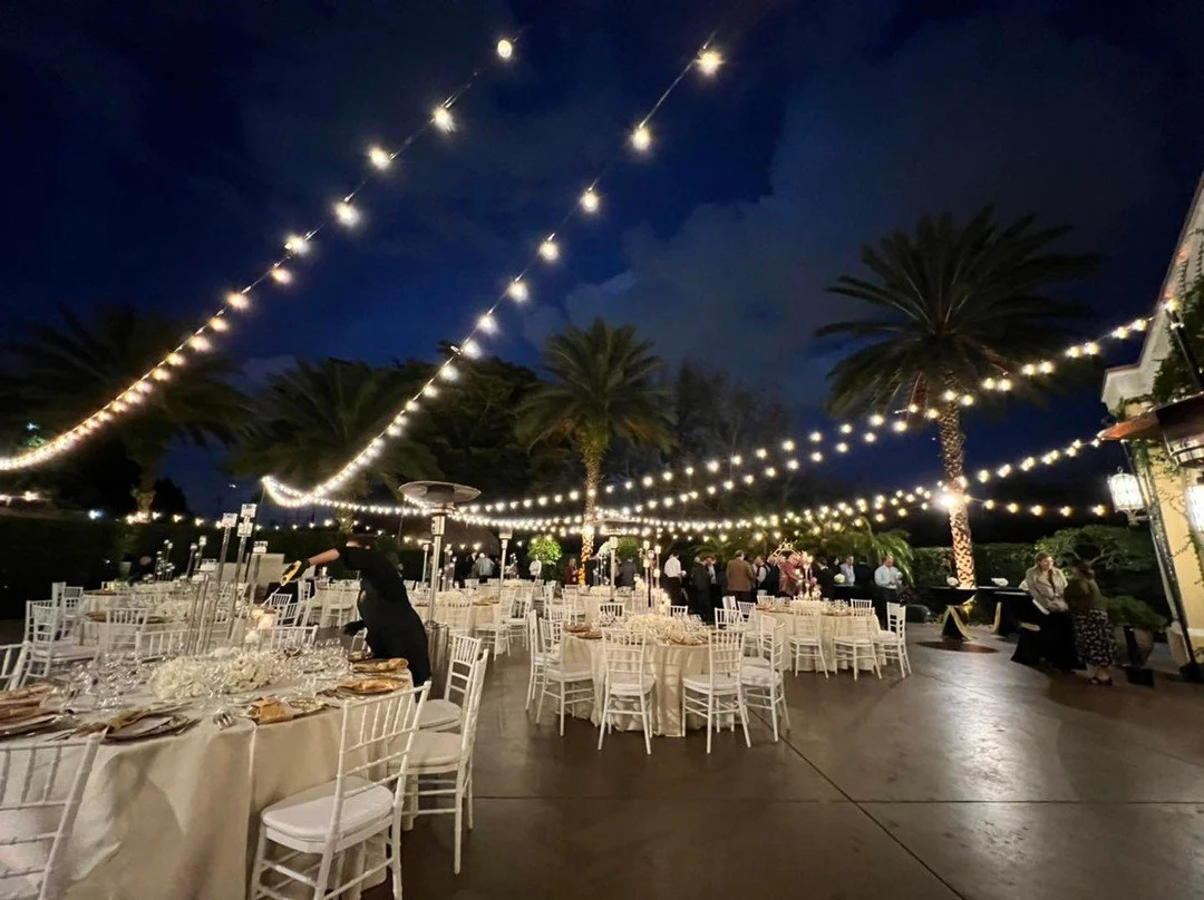 Bistro and String Lighting