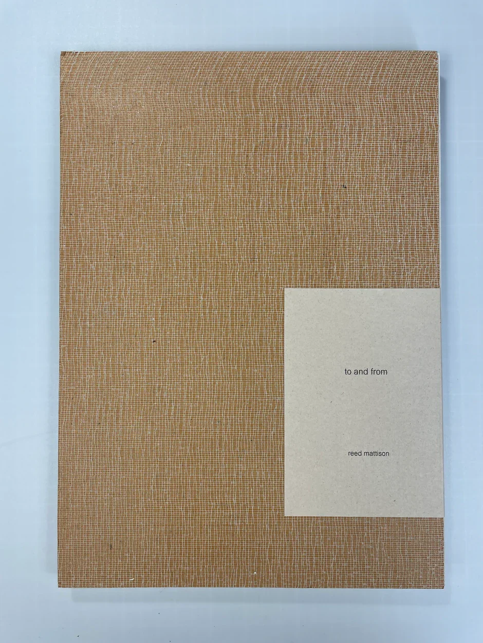 To and From by Reed Mattison.