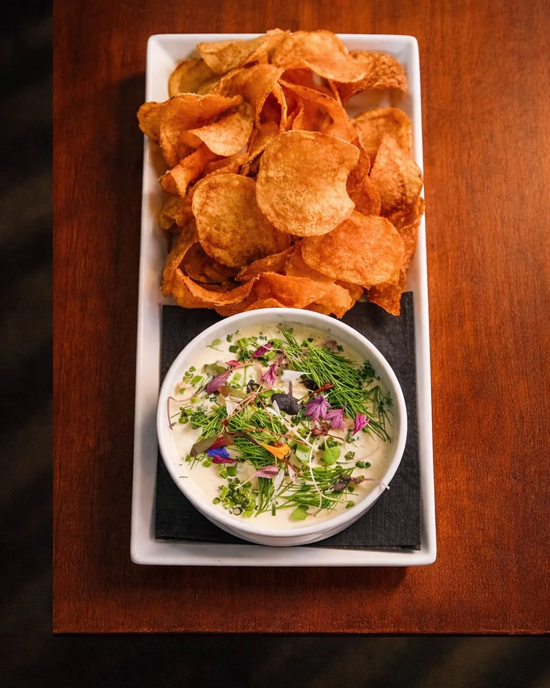 Trust me. Get The onion dip.