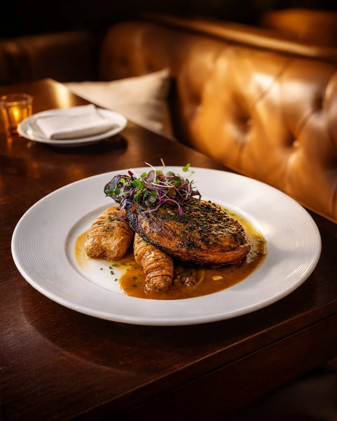 An old English breed that&rsquo;s been treasurer for generations.
Berkshire pork is rich, tender, and seriously flavorful.