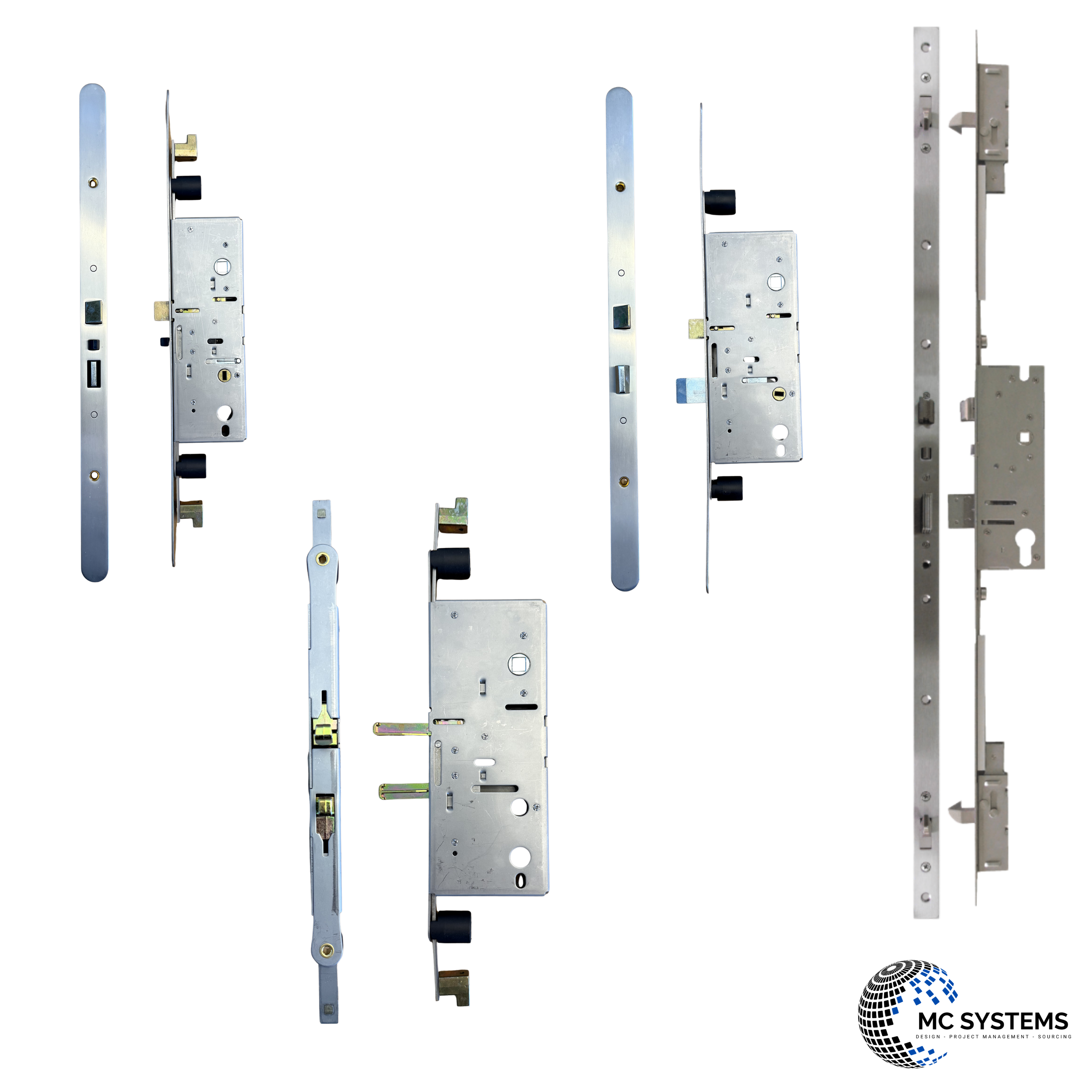 Internal components of a mechanical or electronic device, including metal framework and circuit-like elements.