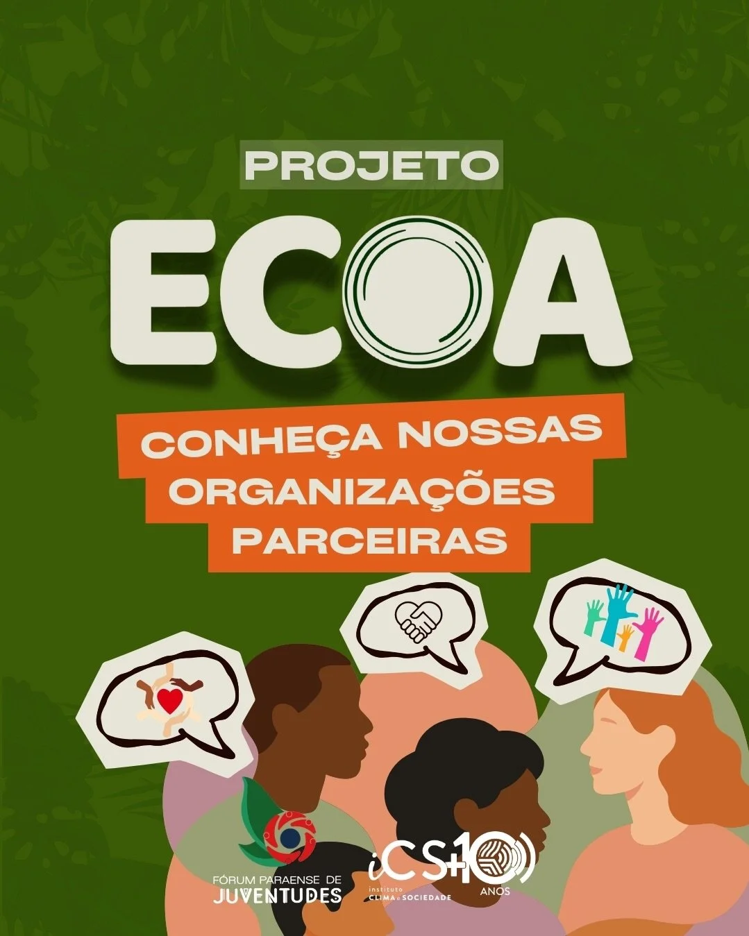 A POT&Ecirc;NCIA DO PROJETO ECOA TEM NOME, ROSTO E TERRIT&Oacute;RIO! ✊🏽🌿

🗣️ O Ecoa n&atilde;o &eacute; s&oacute; um projeto, &eacute; uma rede viva. &Eacute; a uni&atilde;o de juventudes que defendem seus territ&oacute;rios, suas identidades e o