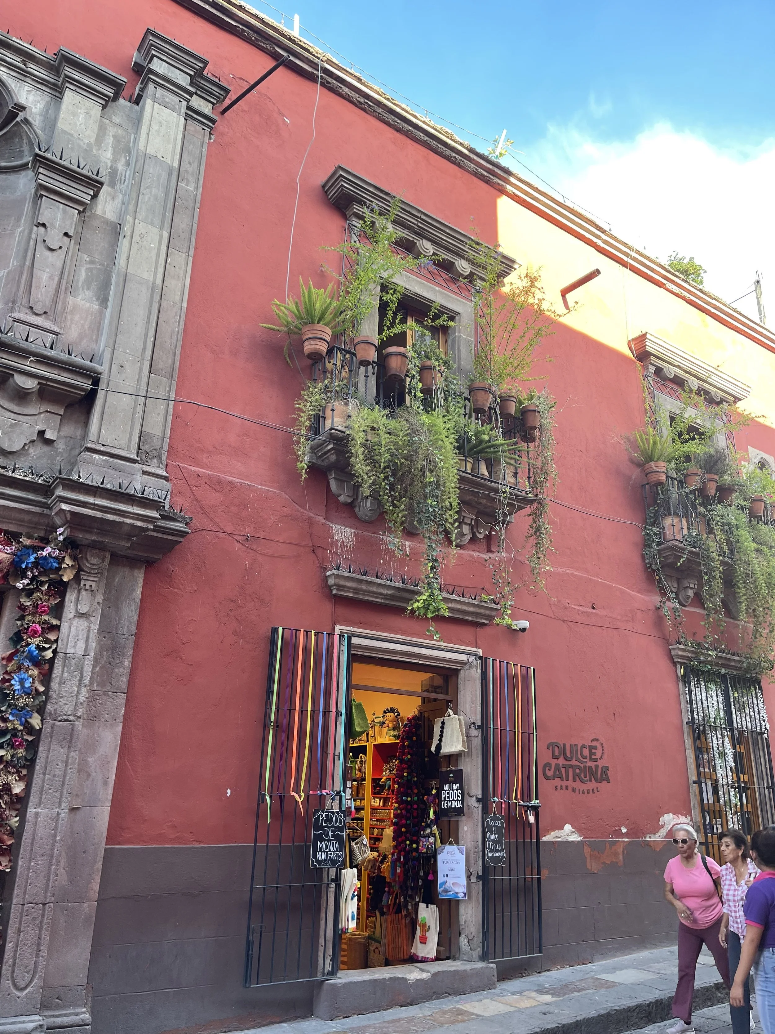 Colorful Building in Town of San Miguel de Allende