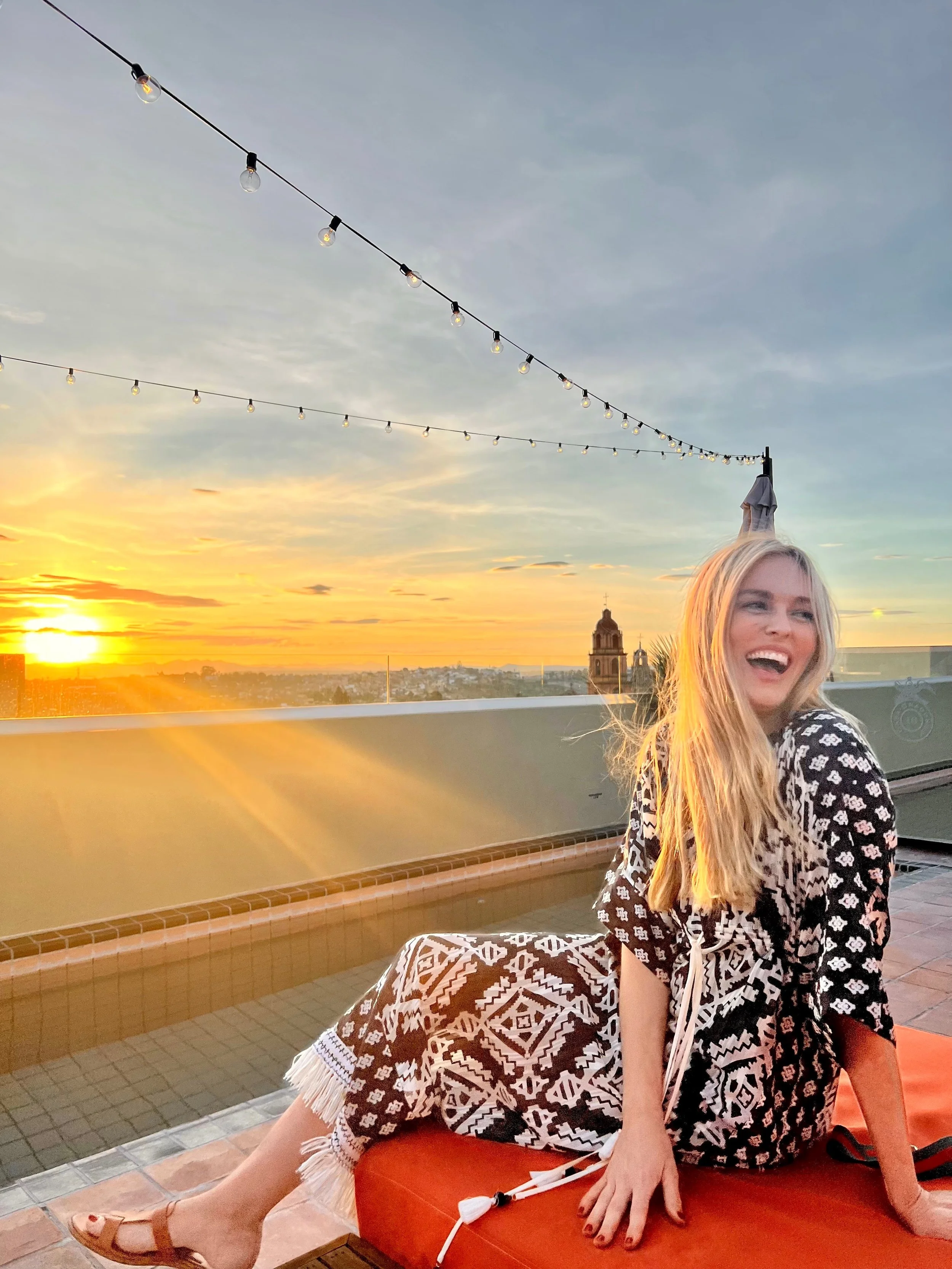 Sunset Cocktails at Bekeb Rooftop Bar San Miguel de Allende