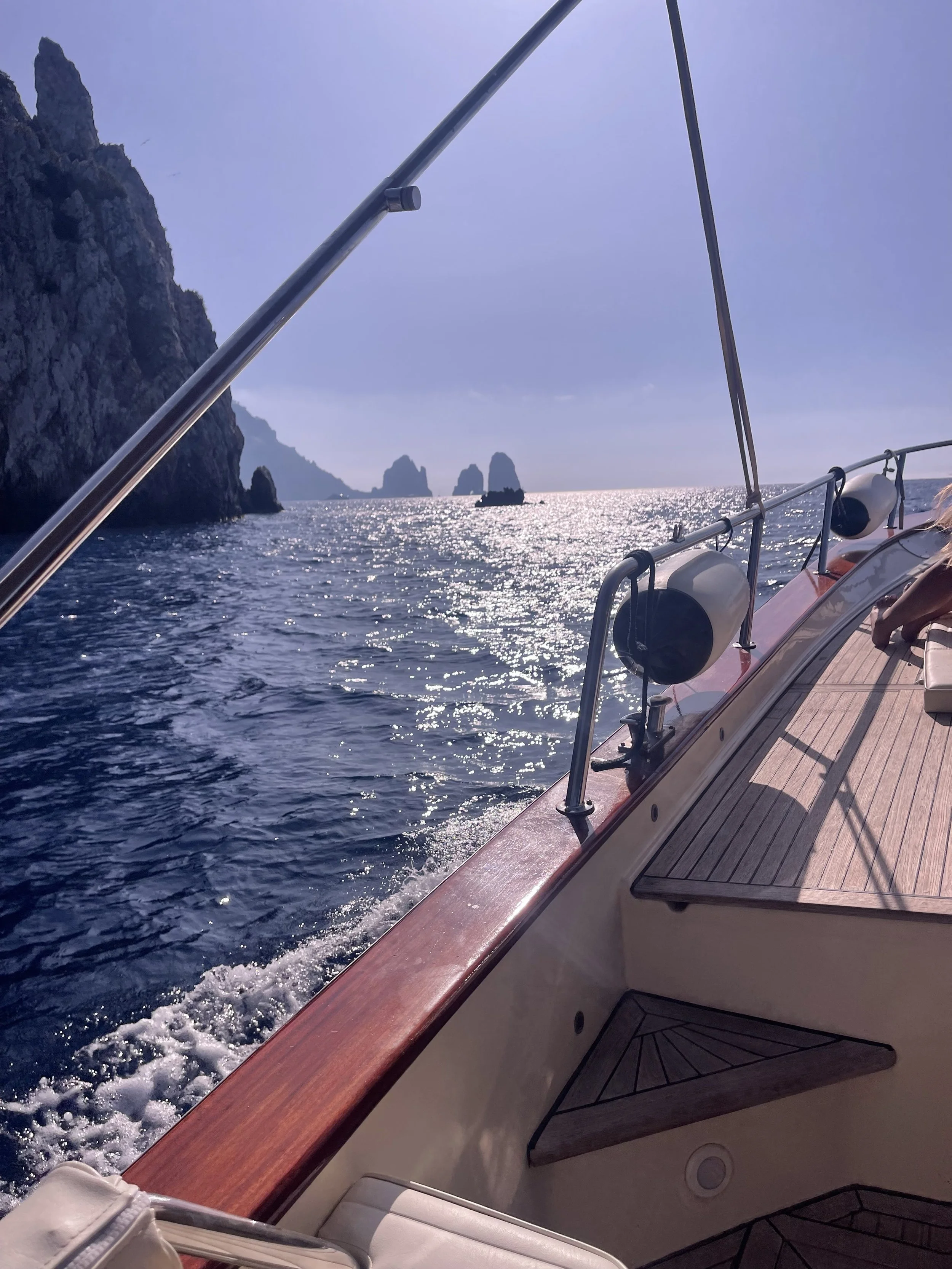 Private boat charter Capri
