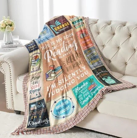 Book Themed Blankets