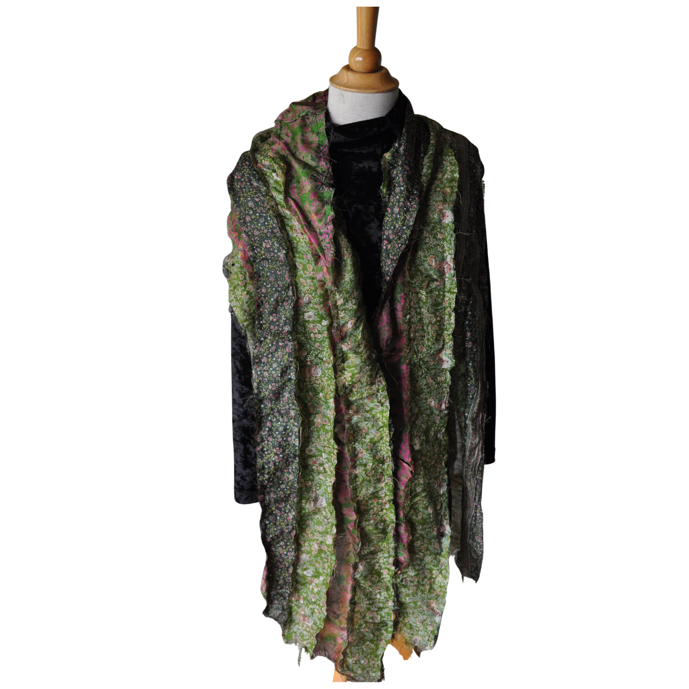 Beautiful scarf/shawl on a mannequin