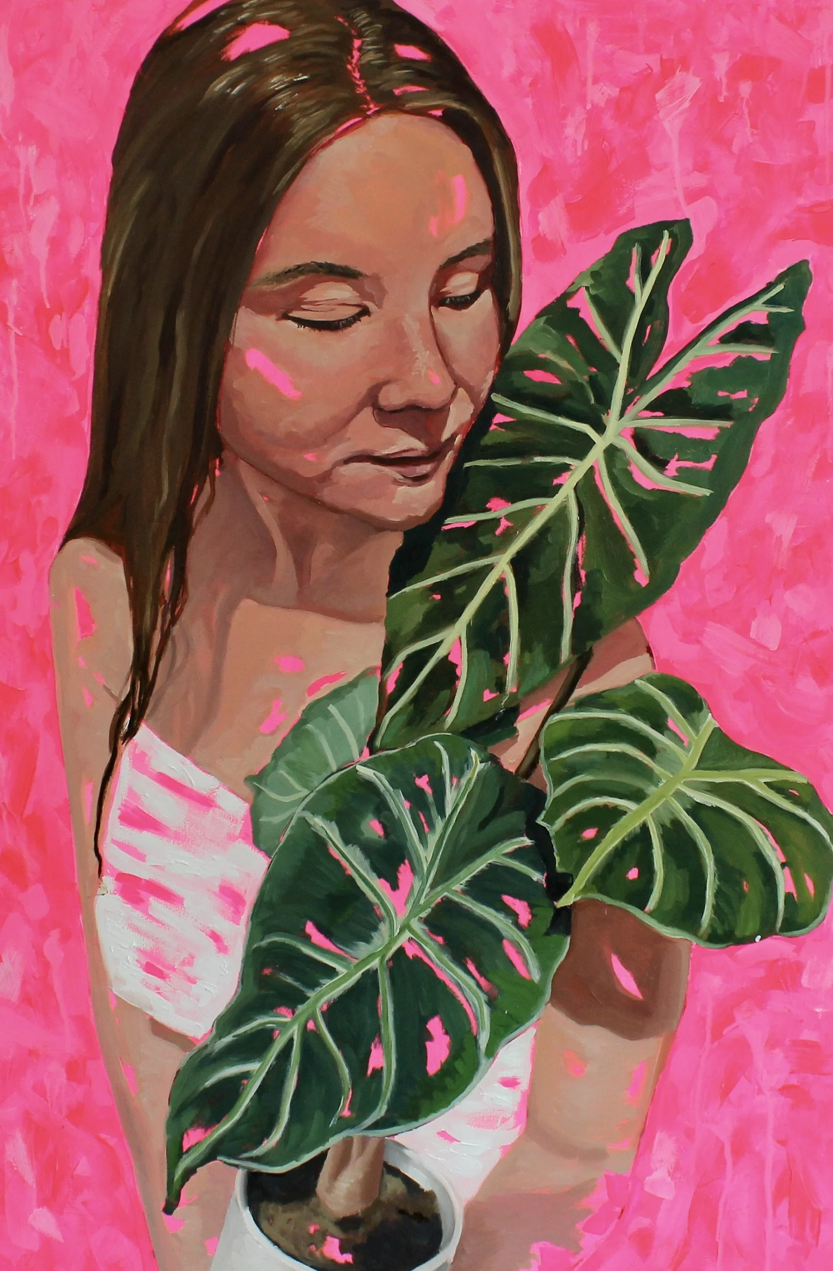 Human Nature, 2025, Oil on Canvas, 24" x 36"