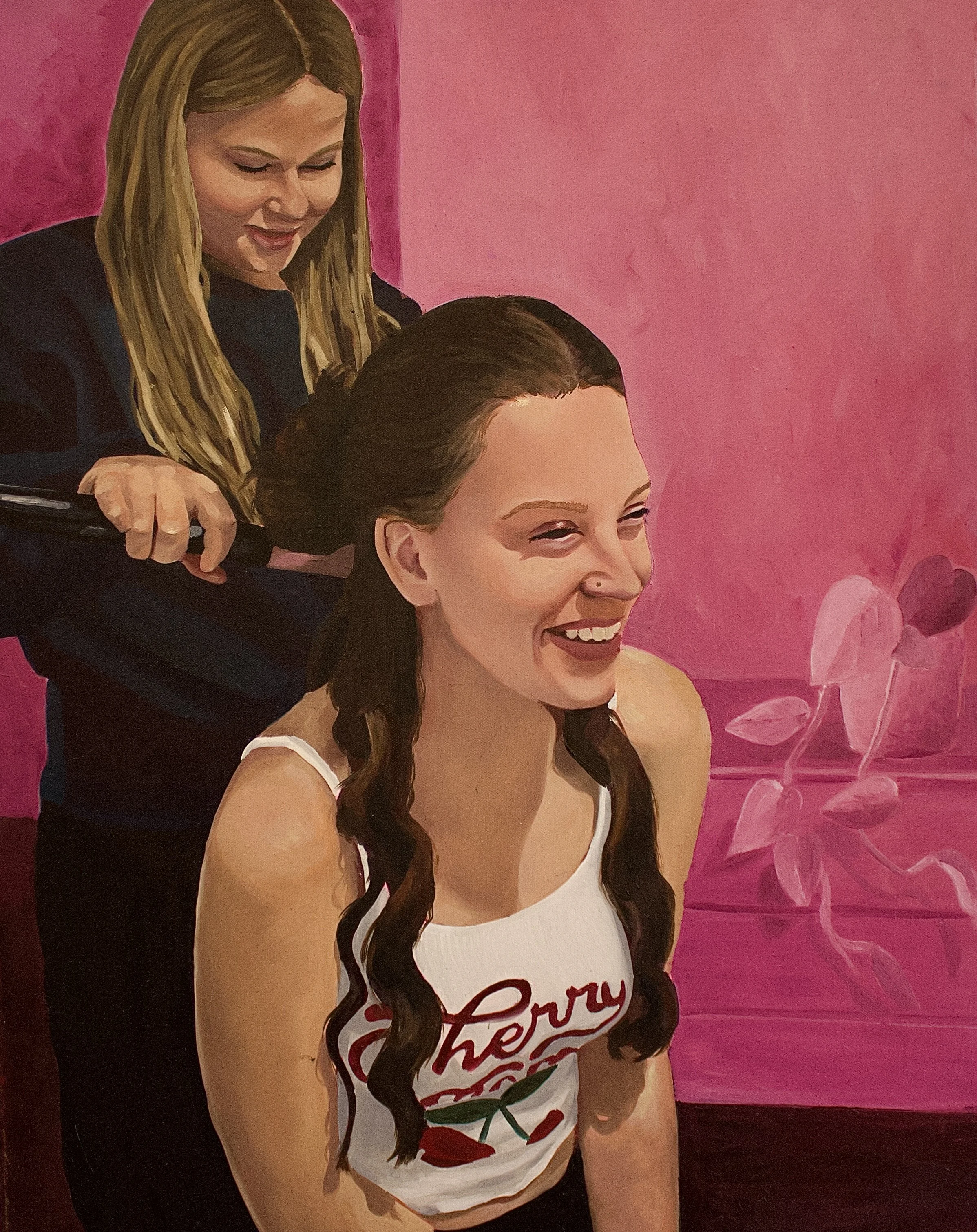 Sisterhood, 2025, Oil on Canvas, 22" x 28"