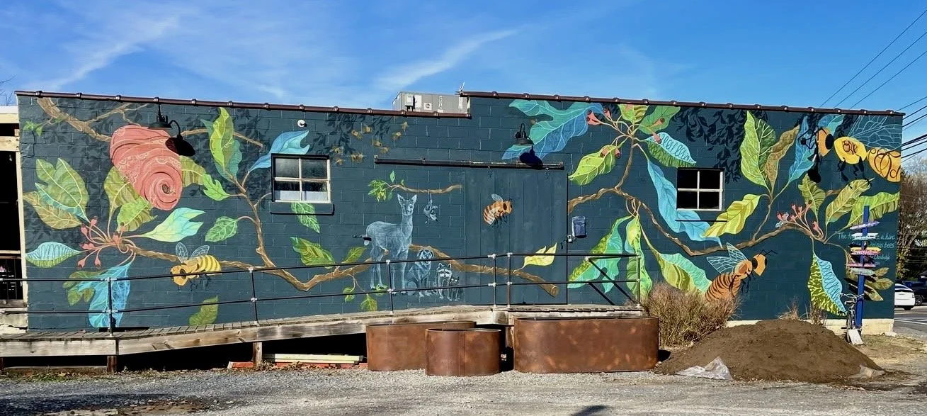 The "Gateway Mural" in Shepherdstown, WV