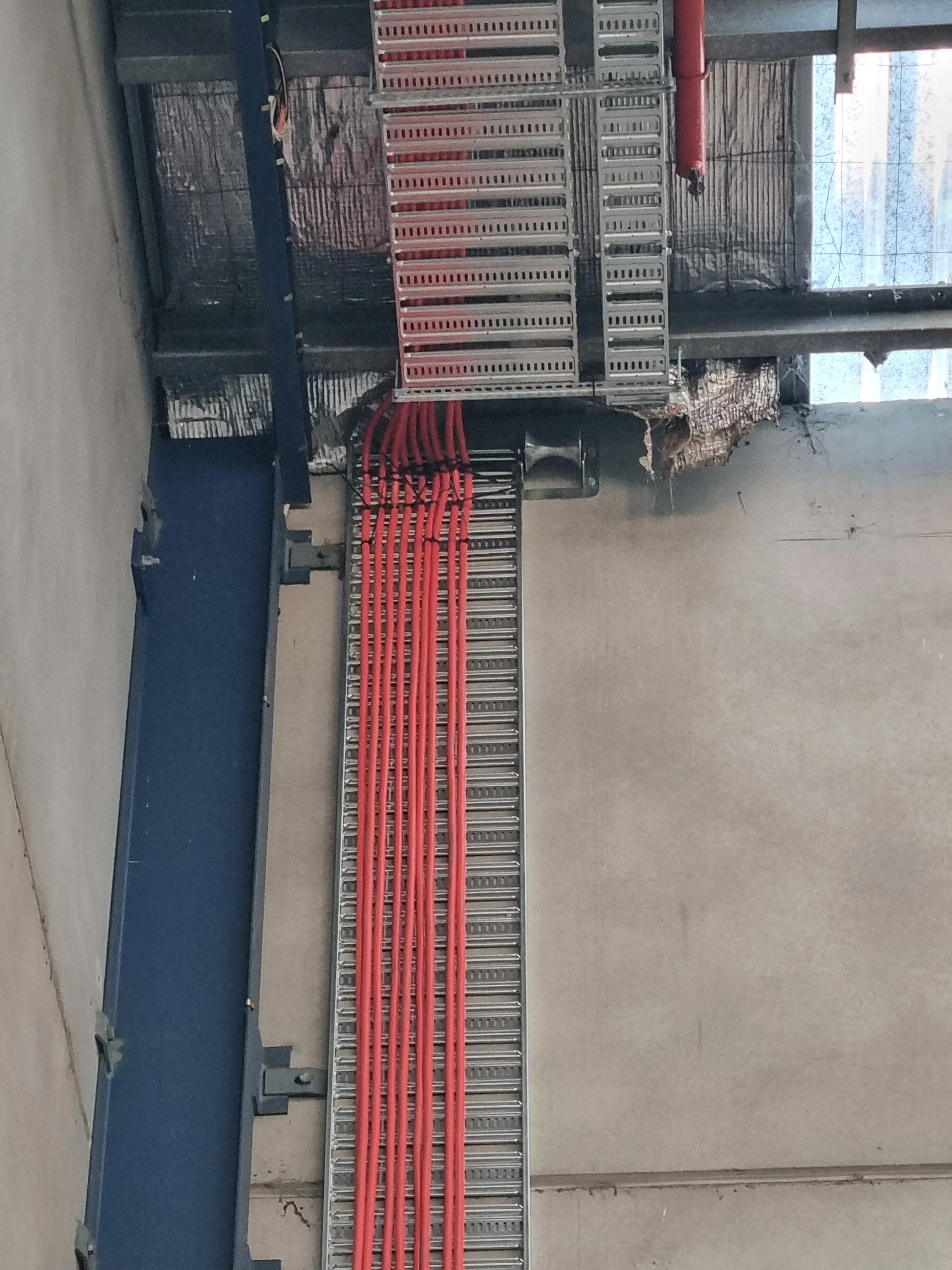 Cable tray work