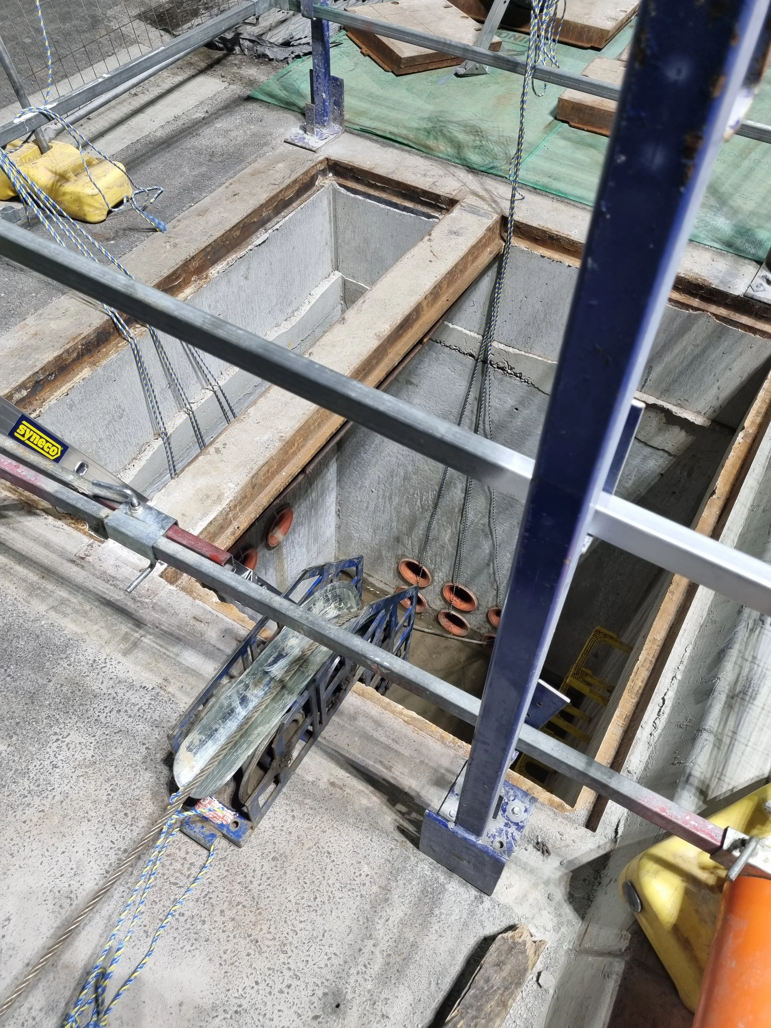 Electrical pit (in data centre)