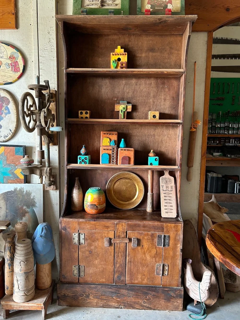 Tall Shelves / $200 each (2 Available) / 
Made from Pine / 
85x37x11"