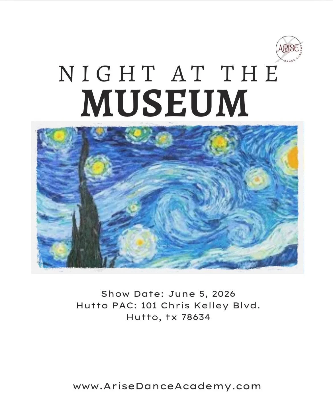 Our Spring Recital will be a success because of the heart our staff, families, and students have for the performing arts. ✨

In a world where we face hard things every day, our shows give students the opportunity to shine, build confidence, and share