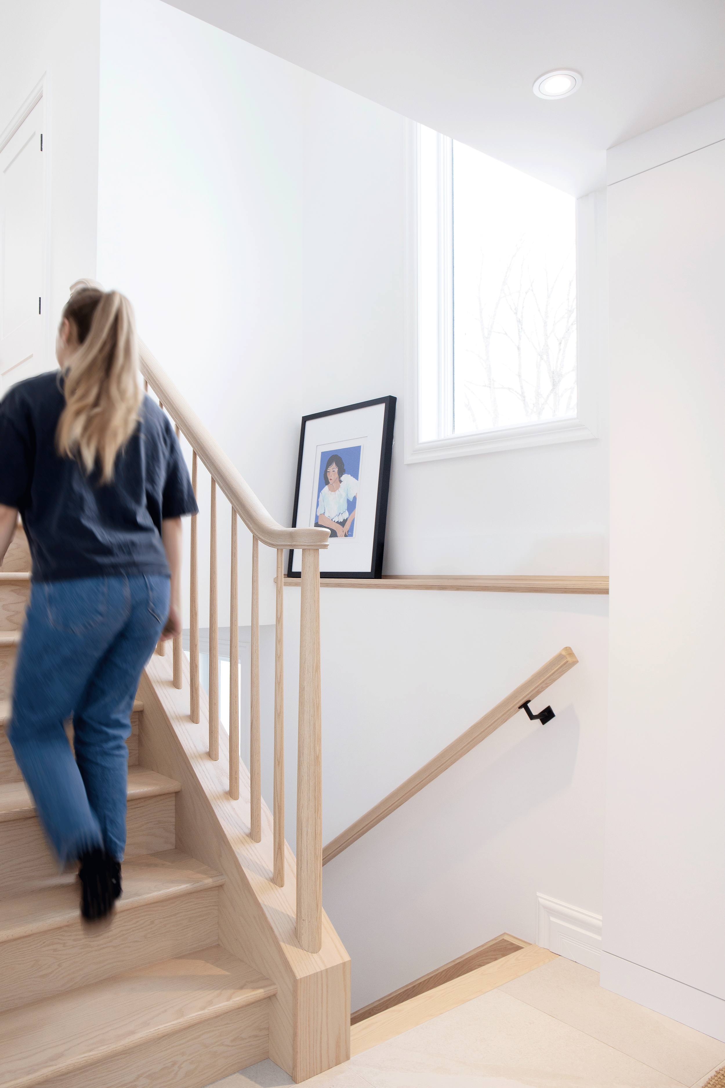 Design intérieur escaliers Lac-Brome