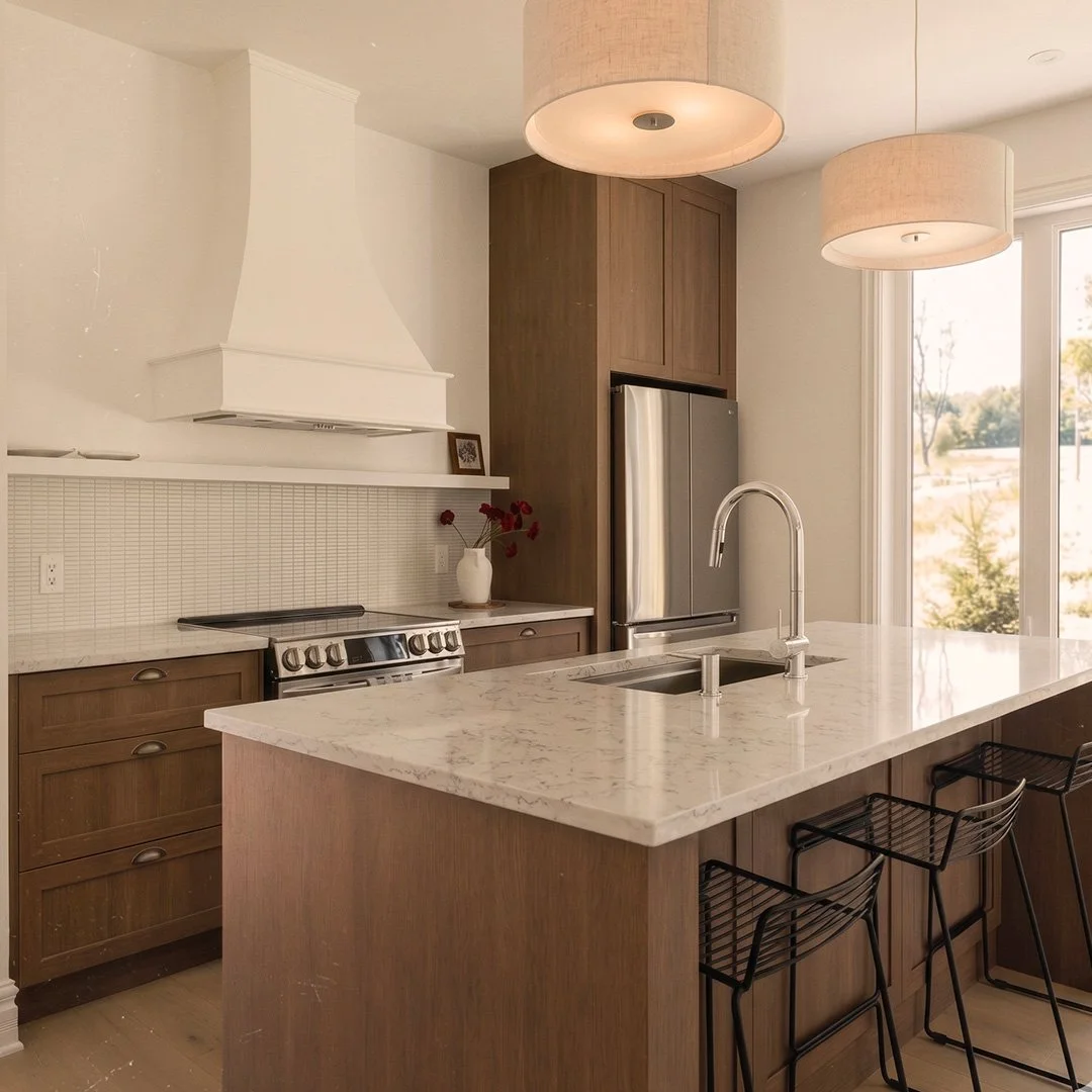 Design intérieur cuisine Lac-Brome
