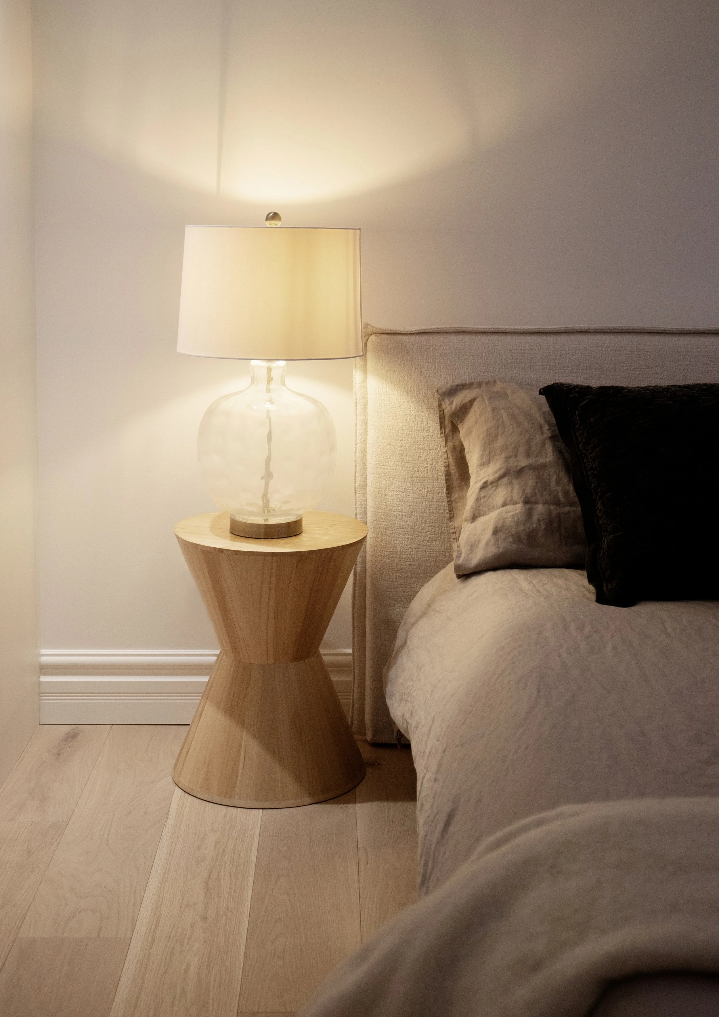 Design intérieur chambre Lac-Brome