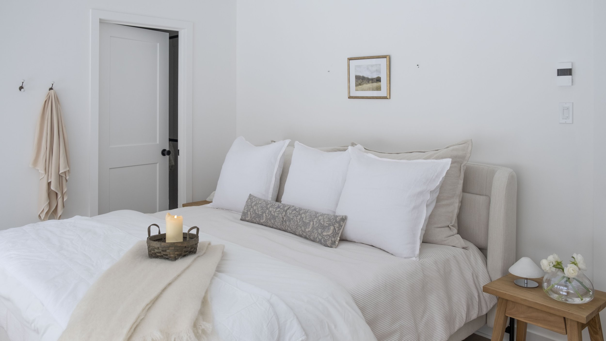Design intérieur chambre Lac-Brome