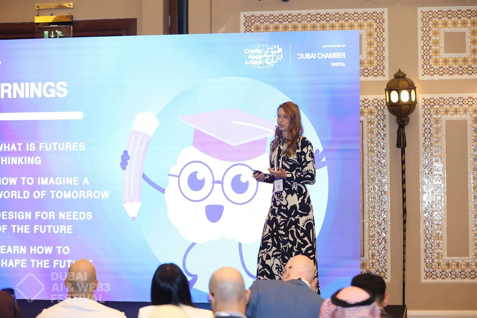 Tanja Schindler – Futuristin & Keynote Speaker - Web3 & AI Summit - Dubai UAE - Masterclass AI & Human Creativity