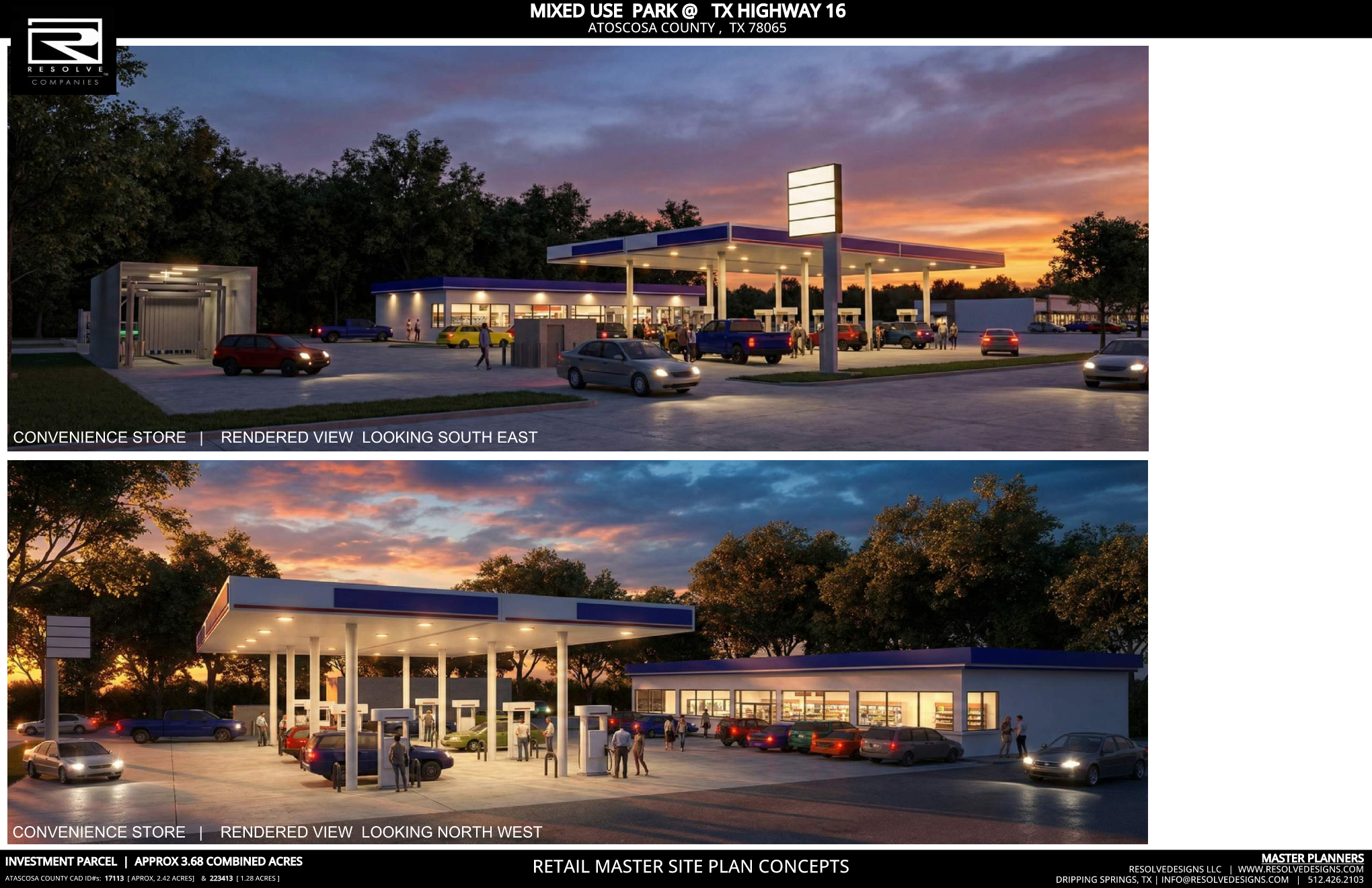 RETAIL CENTER DEVELOPMENT   |   POTEET,  TEXAS  _ RESOLVE 03