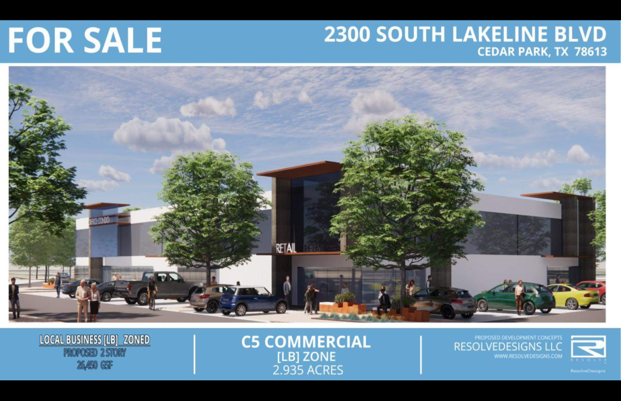2300 S. LAKELINE  BLVD.  |  RE MARKETING  |   CEDAR PARK,  TEXAS