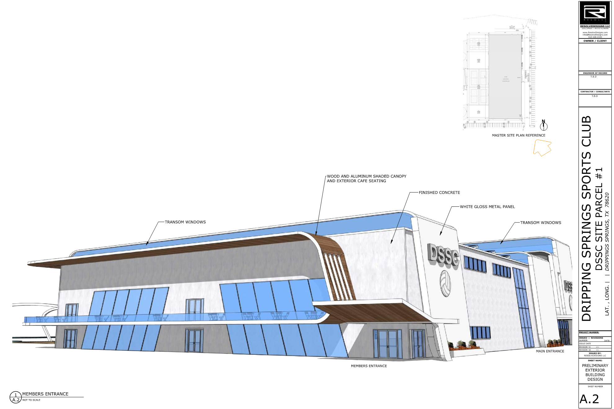 DRIPPING SPRINGS SPORTS CLUB - INITIAL  MASTER VISION 07
