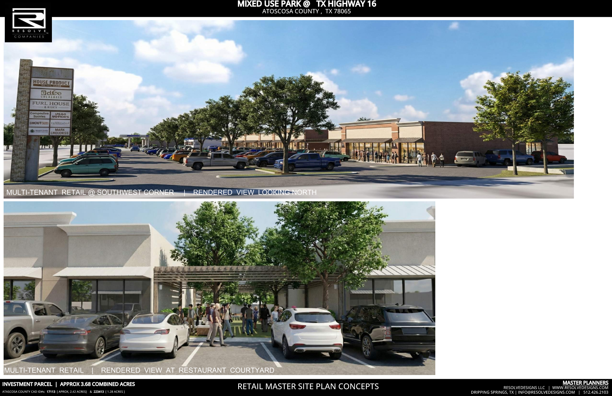 RETAIL CENTER DEVELOPMENT   |   POTEET,  TEXAS  _ RESOLVE 04