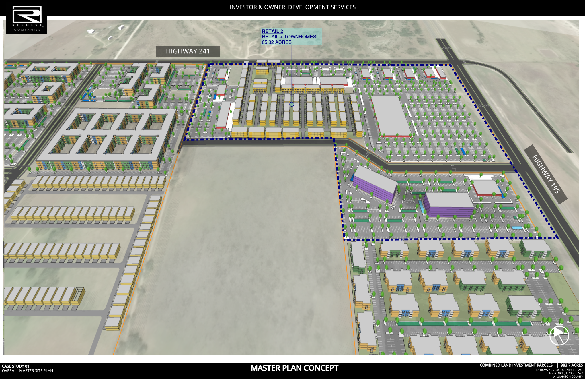 REGIONAL FULL DEVELOPMENT  MASTER PLAN  |   FLORENCE , TX  03