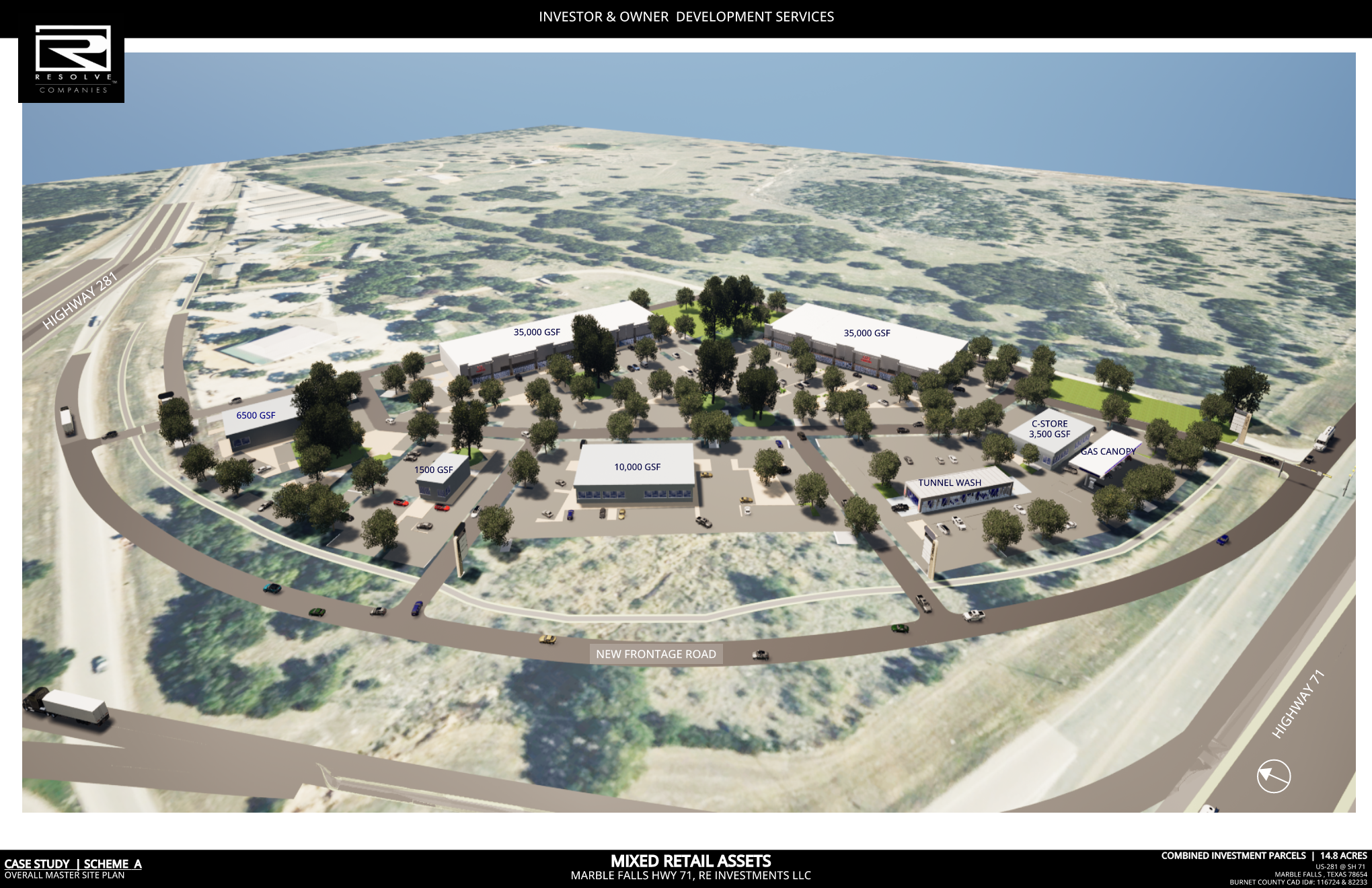 FLATROCK RETAIL CENTER   |   MARBLE FALLS, TX